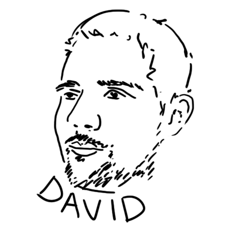 Drawing of David