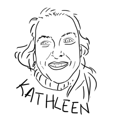 Drawing of Kathleen